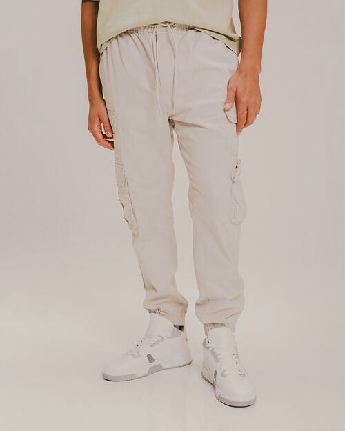 Jogger Cargo Slim Gris